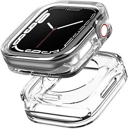 Botomore Sports Bumper Compatível para Apple Watch Ultra Case 49mm, capa de TPU leve flexível de grau militar premium para homens