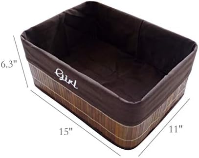 Roupa de lavanderia Roupas quadradas de vime Bin Bin Bin Bin Bin Bin Bin Organizador-Girl Dump Bin Dobring Basket 100203New-NPF