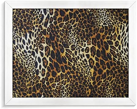 Kits de pintura de diamante com padrão de leopardo picture moldura 5d broca completa de broca de shinestone artes decoração de parede para adultos madeira branca 50 * 40cm