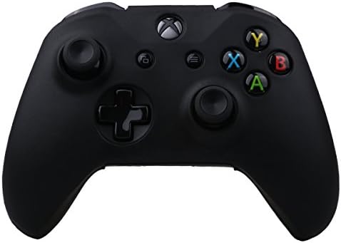 Caixa de pele da tampa de silicone YORHA para Microsoft Xbox One X & Xbox One S Controlador x 2 com Grips Pro Phumbs x 8