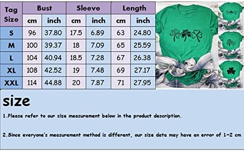 Yubnlvae St. Patrick's Day Sweworkshirts for Women Tie Tye Crew Crew Neck Plus Size Gift Splicing Mardi