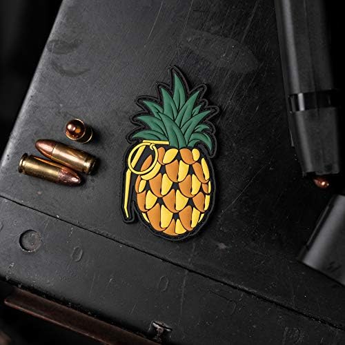 Pineapple Grenade PVC Rubber Morale Morale