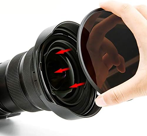 Kase Wolverine Magnetic 112mm ND1000 Filtro dedicado à Nikon Nikkor Z 14-24mm f/2,8 s lente para Z Filtro de vidro óptico temperado à prova de choques inclui adaptador