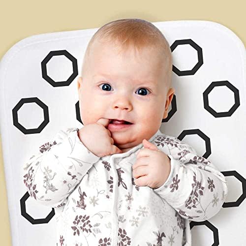 Azeeda 'Octagon' Baby Burp / Wash Cloth