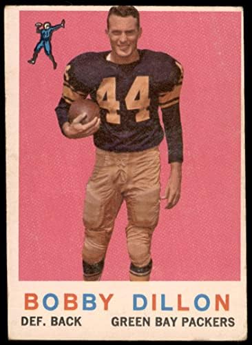1959 Topps 12 Bobby Dillon Green Bay Packers Good Packers Texas