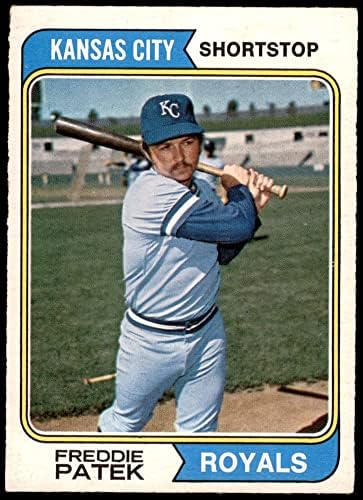 1974 O-Pee-Chee # 88 Freddie Patek Kansas City Royals Ex/Mt Royals