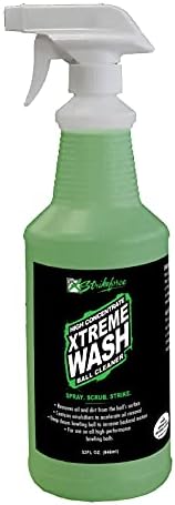 KR StrikeForce Xtreme Washing Ball Ball Cleanner - Bottle de 32 onças, verde