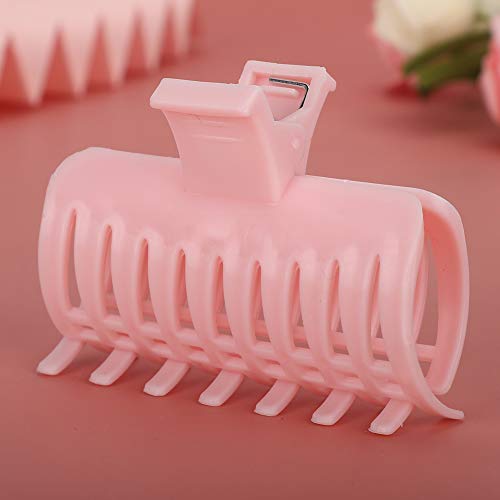 Clipes de rolos quentes 15pcs Caminhão de cabelos Rollo de garra DIY Ferramenta de Curling Hairlle Hairling para mulheres meninas rosa [1#]