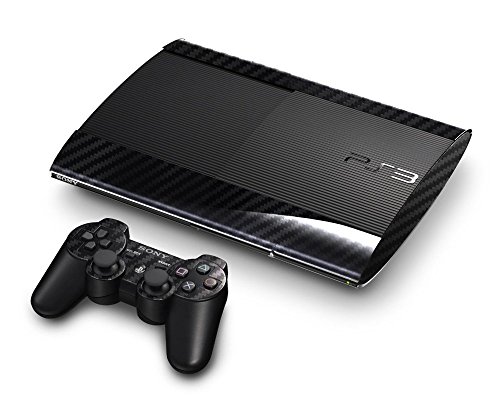 Sony PlayStation 3 Super Slim Skin - Novo - Sistema de fibra de carbono Mod Decal