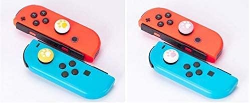 Silicone fofo Caps de aperto cobre tampas de joystick tampas de polegar analógico para Nintendo Switch ns Joy Con/Switch Lite Controller