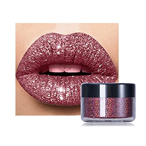 Xiahium Lip Gloss vazio Big Bulk Cosmetic Gemstone Glitter Lipstick Lipstick Lipstick Lipstick Cosmetic Gemstone Glitter Lipstick Lipstick Lipstick Gloss Fruity Lip in Jar