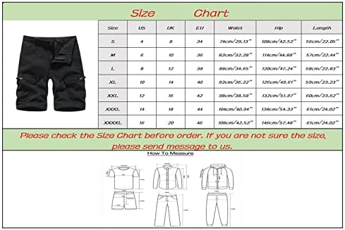 Miashui calças calças de carga shorts de fivela de fivela de ferramentas de zíper de bolso de bolso de bolso de bolso de bolso de bolso casual de cor sólida