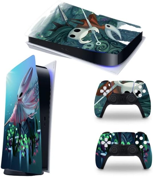 Ação Adventure-Ps5 Console Skin e PS5 Skins Skins Set, PlayStation 5 Skin Wrap Decaler Sticker PS5 Disc Edition