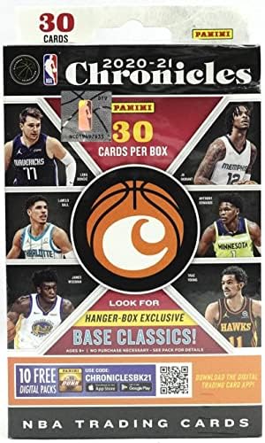 2020-21 Panini Chronicles NBA Basketball Box 30 Cards