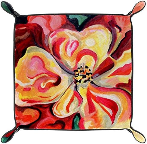 Lorvies Red and Yellow Flower por Christy Berry Red and Yellow Flow