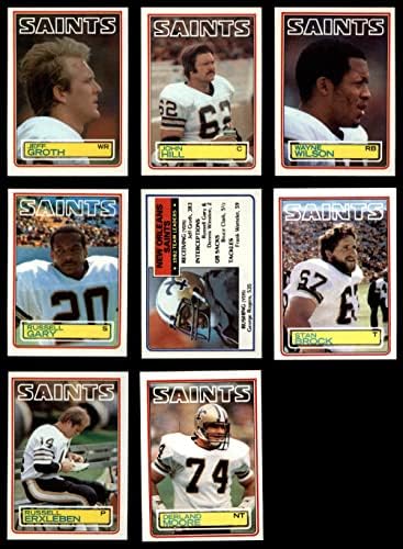 1983 Topps New Orleans Saints quase completo Equipe New Orleans Saints NM/MT Saints