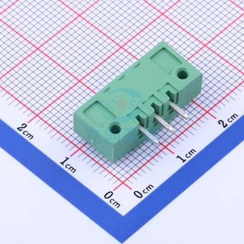 5 PCs 3,5 mm Número de linhas: 1 Número de pinos por linha: 3 terminais de plug-in retos Pin P = 3,5 mm de ponta/encerrada