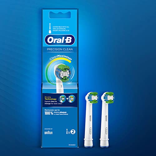 Limpo de precisão oral-b-Acessório de escova para escovas de dentes elétricas-2 peças