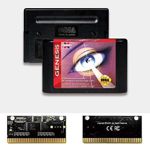 Ponto de vista aditi - USA Label Flashkit MD Electroless Gold PCB Card para Sega Genesis Megadrive Console
