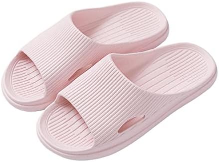 Flippers de casa para mulheres, senhoras, casais chinelos banheiro banheiro banheiro lisos de cor sólidos lisos caseiros sandálias