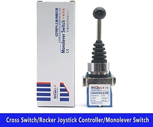 Aybal 1PCS XD2 HKC Series Joystick Switch Monolever Rocker Cross Master Switch 2-Way 4-Way auto-rastreio auto-bloqueio