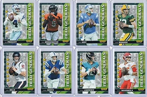 Conjunto completo de 32 card de 2021 Panini Instant Generals Quarterbacks NFL Cartões de negociação - Kyler Murray - Josh Allen