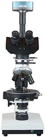 Radical Professional Research Geologia Trinocular LED Microscópio de polarização de 10MP Câmera de PC
