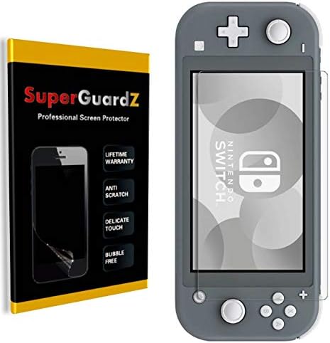 [2-Pack] Para Nintendo Switch Lite Screen Protector-Superguardz, Ultra Clear, Anti-Scratch, Anti-Bubble [Substituição ao longo da vida] + caneta de caneta LED