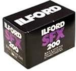 ILFORD SFX 200 Infravermelho 135-36 Filme de impressão em preto e branco