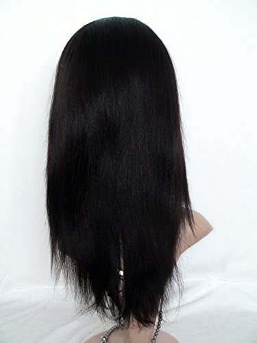 Bom quanlity 20 perucas naturais de cabelo de renda cheia perucas de cabelo humano virgem indiana Remy Human Human