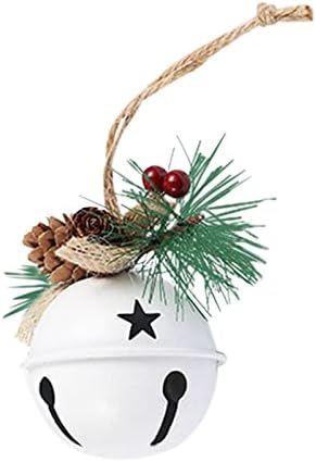 XIOS 2022 Christmas Bell Crafts Baking Pinging Pendant Christmas Bell Ornamentos de longos pérolas para decorações