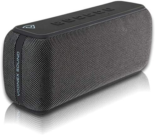 Voonex Sound Arcwave Portable Bluetooth, alto-falante, alto-falante de alta potência, impulso de baixo, IPX5 à prova d'água, emparelhamento