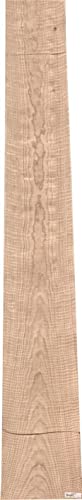 Oak Vermelho Flocado Fliques de madeira 13 x 94,5 Raw No Backing 1/42 espessura AAA Grade
