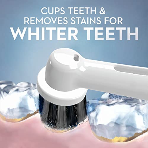 Cabeças de escova de substituição de escova de dentes de dentes de carvão oral-B, 5 contagem