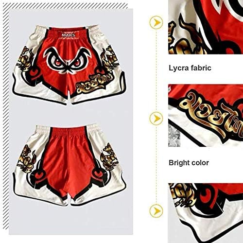 O2Tee Design Your Own Muay Thai Shorts Combate Fight MMA Boxer Boxer Trunks