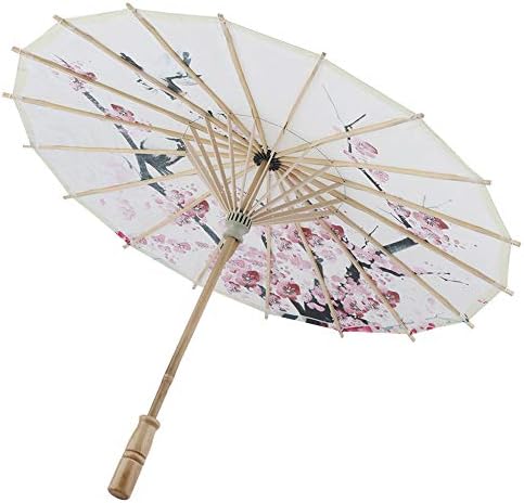 Alremo Huangxing - decorações de guarda -chuva, guarda -chuva de papel de óleo durável, para arte clássica
