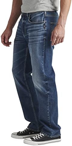 Silver Jeans Co. Big e Alto Eddie Relaxed Fit Declad Leg Jeans - Legacy