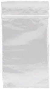 Transline Zip Lock 2x3 Sacos poli re-closable Clear 2 mil 50 pacote