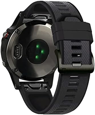 Puryn 26 22mm Wick Watch Band para Garmin Fenix ​​6x 6 Pro 5x 5 Plus 3 HR Enduro 935 Silicone EasyFit Wrist Smart Watch Bracelet