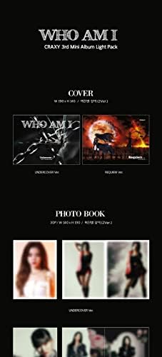 Dreamus Craxy Who Sou I 3º Mini Álbum Light Pack CD+Poster+Photobook+PhotoCard+Rastreamento