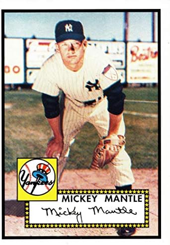 2006 Topps Rookie of the Week #25 Mickey Mantle Baseball Card
