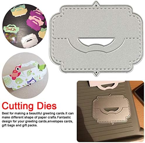 Gift Box Pack Pack Bag Topper Havend Cutting Dies, Scrapbooking DIY Artista Metal Cutting Dies Stoncys Para Scrapbooking Diy