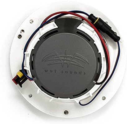 Sons úmidos Revo 6-SWW White fechou grade de 6,5 polegadas de alto-falantes coaxiais de LED marítimo