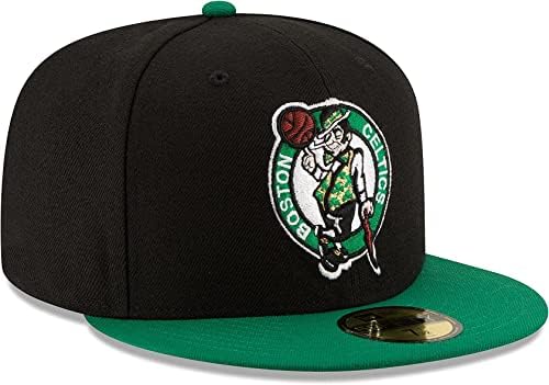 Nova Era NBA 59Fifty 2 Tone Authentic Collection instalado no chapéu de boné de jogo de campo