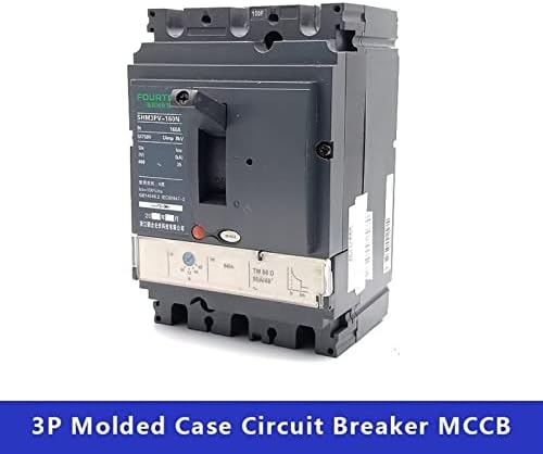 Halone 1PCS MCCB Molded Case Breaker Distribution Protecção de distribuição de ar 3p 100n 32a 40A 50A 63A 80A 100A