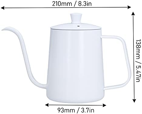 01 Kettle de café, pequena chaleira mini portátil para viajar chá de acampamento para viajar de café em acampamento