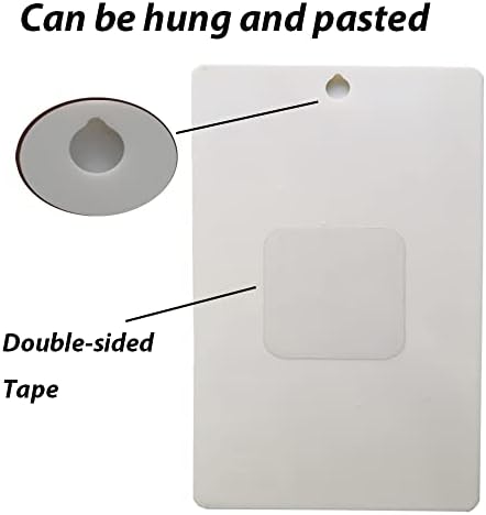 Piqola 2 peças cobertor para fazer placas de lista de verificação com 2 adesivos Gloden Stick-in