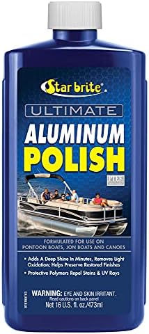 Star Brite Ultimate Aluminium Polish - Adicione um brilho protetor profundo, remova a oxidação da luz e a preservação