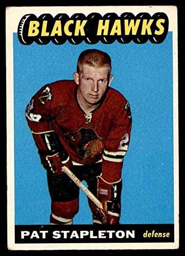 1965 Topps # 120 Pat Stapleton Chicago Blackhawks VG Blackhawks