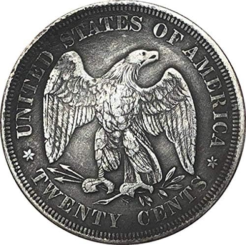 Desafio Coin Hobo Nickel 1881-CC EUA Morgan Dollar Coin Cópia Tipo 94 Para Coleção de moedas de decoração de escritório